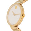 Movado Museum Classic Ladies Gold Tone Stainless Steel Quartz Watch 0607519