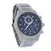 Citizen eco drive pcat masculino cronógrafo relógio com mostrador azul inoxidável at8260-85l