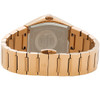 Bulova Gemini Ladies Diamond Rose Gold Plated Stainless Quartz Watch 97P158