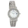 Reloj Citizen eco-drive silueta para mujer de acero inoxidable y cristal fe1180-65d