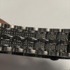 Bulova Octava Mens Gunmetal ION Stainless Steel Crystal Automatic Watch 98A293