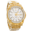 Bulova Precisionist Diamond Women's Gold Tone Quartz Watch 98J120