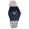 Bulova Gemini Women's Stainless Steel Blue Dial Quartz Watch 96L293
