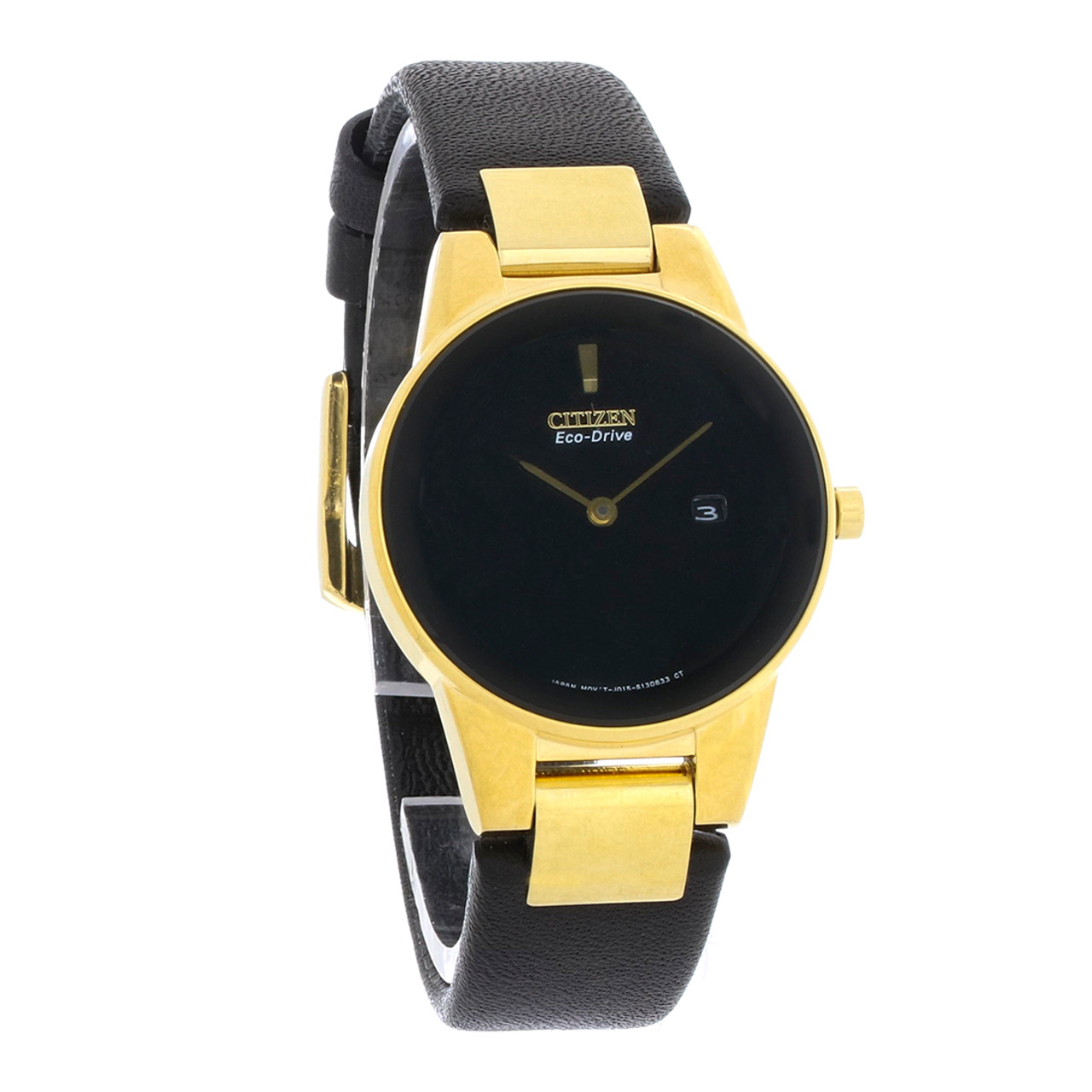 Citizen Eco-Drive Women's Axiom Gold Tone Watch GA1052-04E
