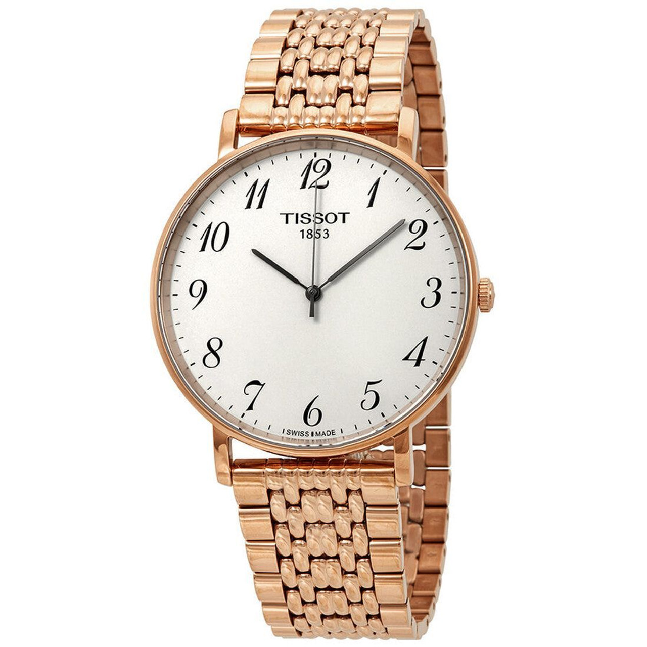 Tissot Everytime Large 42mm Rose Gold PVD Men's Watch T109.610.33.032.00