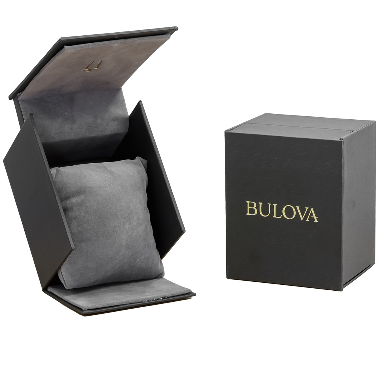 Bulova Octava Men's Gold Tone Stainless Steel Crystal Automatic Watch 98A292