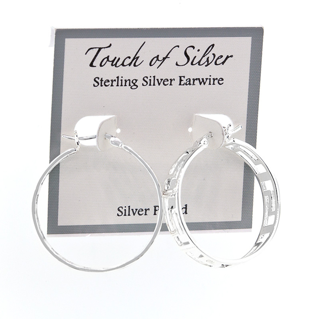 The Sia Silver Earrings - buy latest hoop Earrings designs online at best  price — KO Jewellery