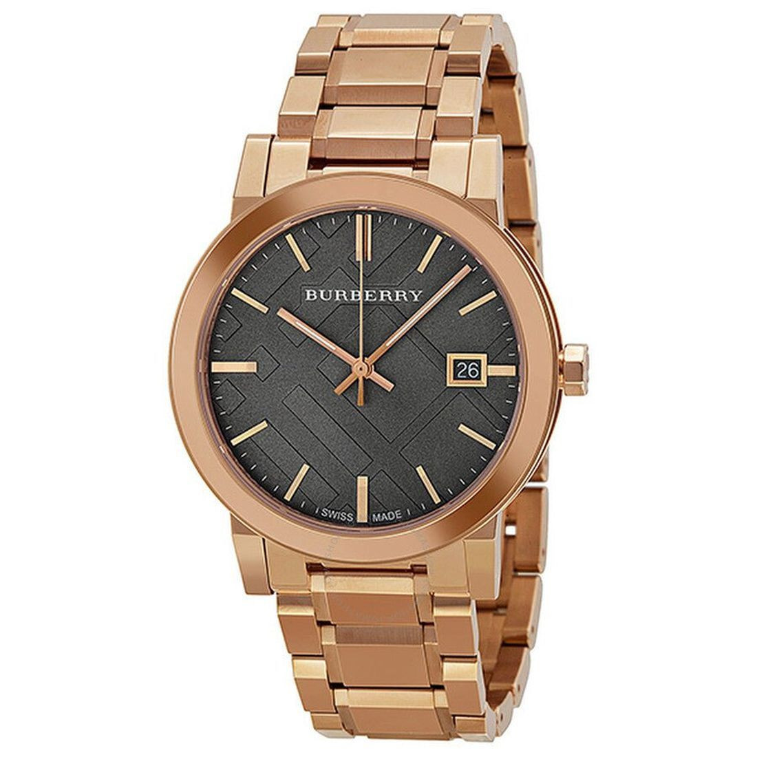 BURBERRY バーバリー BU9005 腕時計 ピンクゴールド Burberry The City Light Women's Brown Dial Rose Gold-Tone Quartz