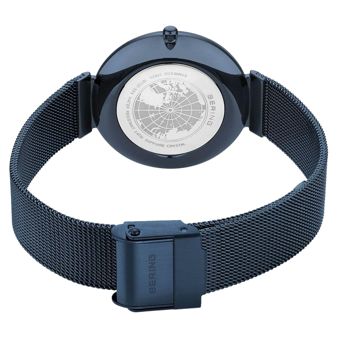 Bering Classic Blue Mother-of-Pearl Dial Women's Quartz Watch