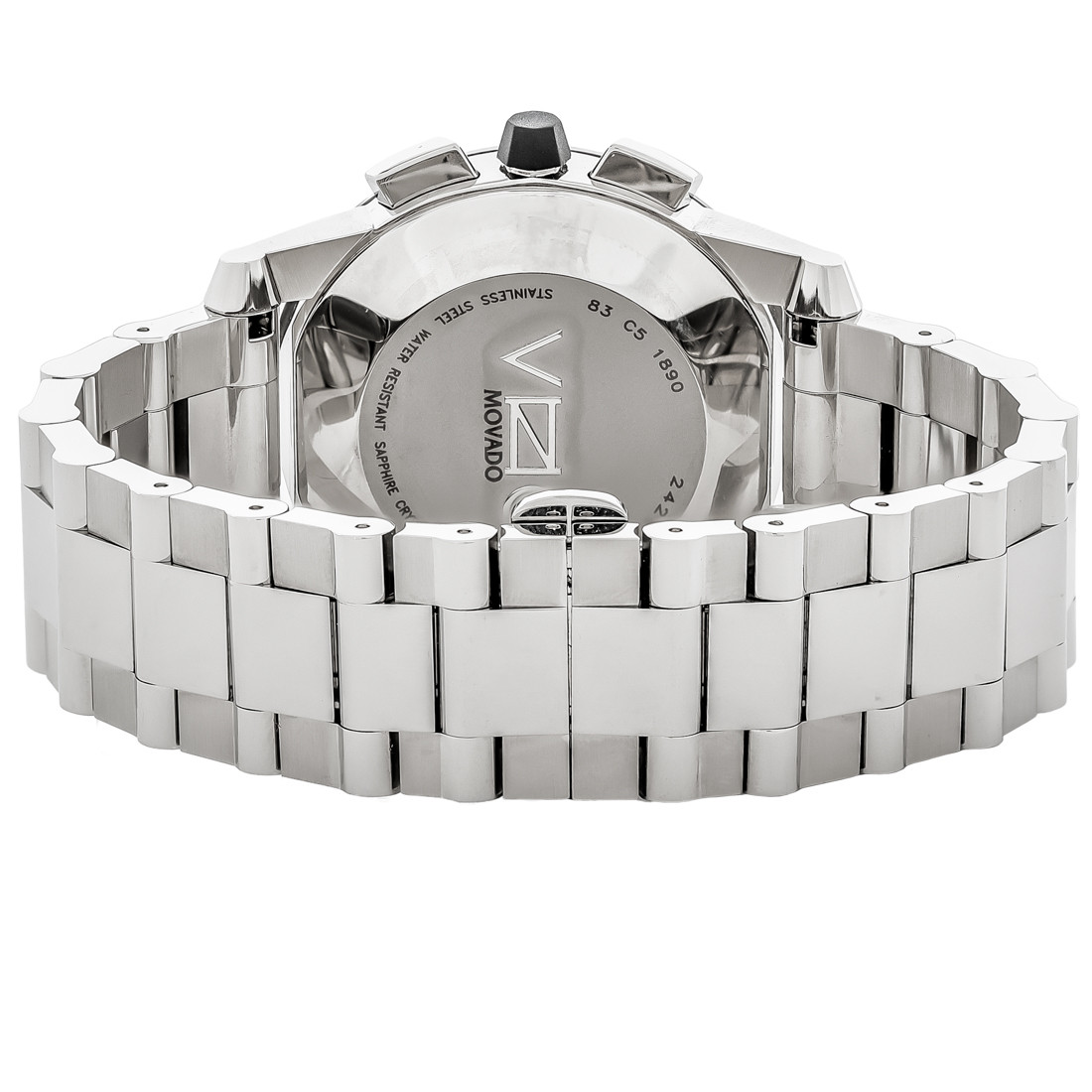 Movado Vizio Men's Stainless Steel Swiss Quartz Chronograph Watch