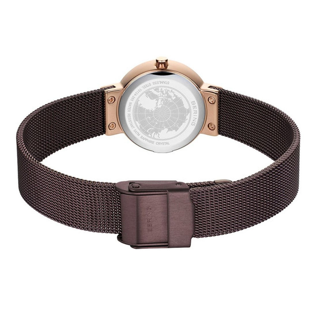 Bering Classic Collection Women's Brown MOP Dial Quartz Watch