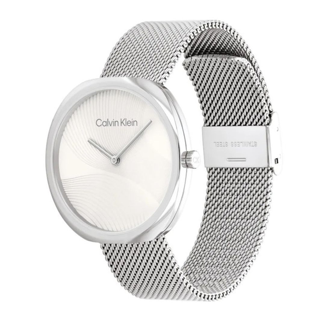 Calvin Klein Sculpt Women's White Dial Quartz Watch 25200245 ...