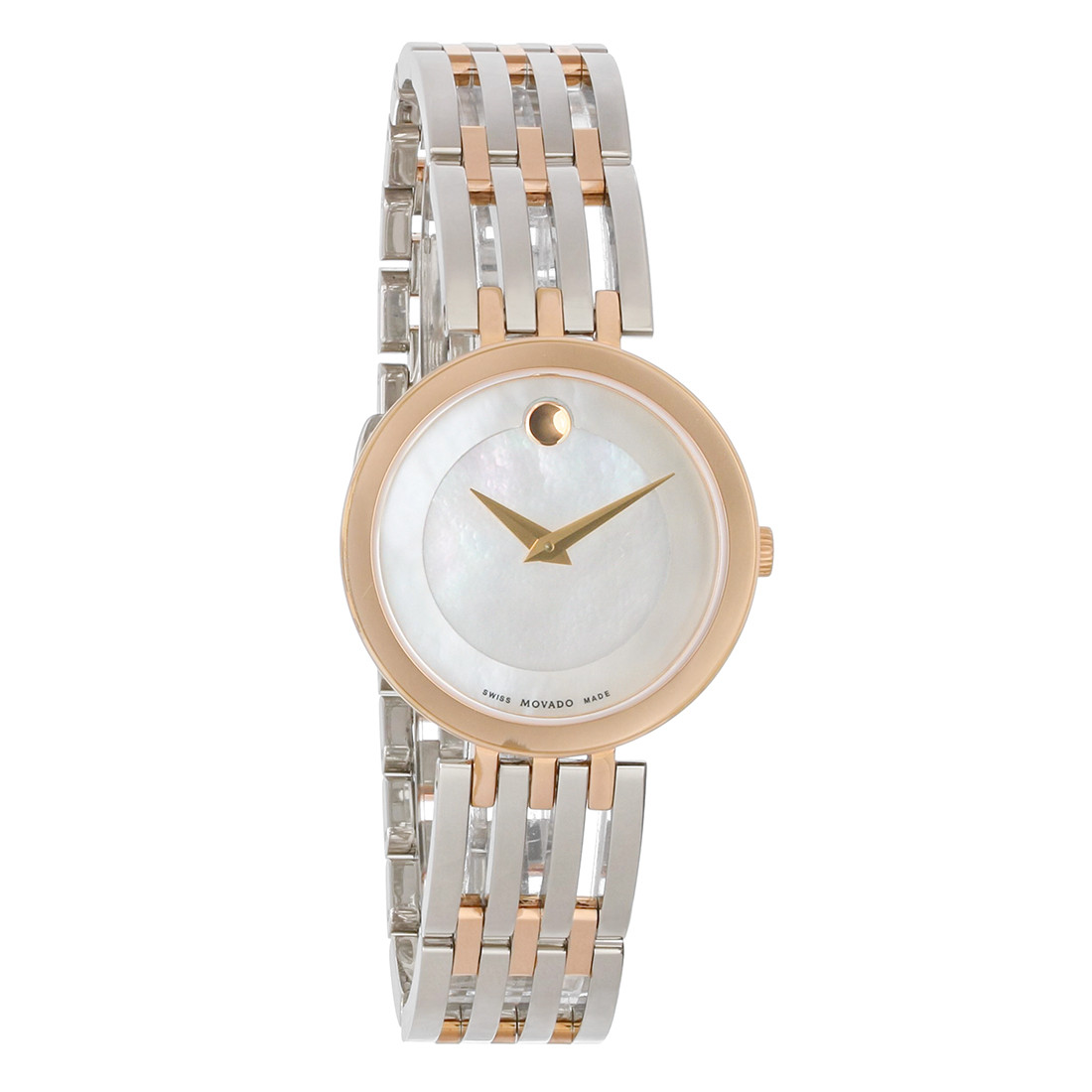 Movado Esperanza Women's Two-Tone MOP Dial Swiss Quartz Watch