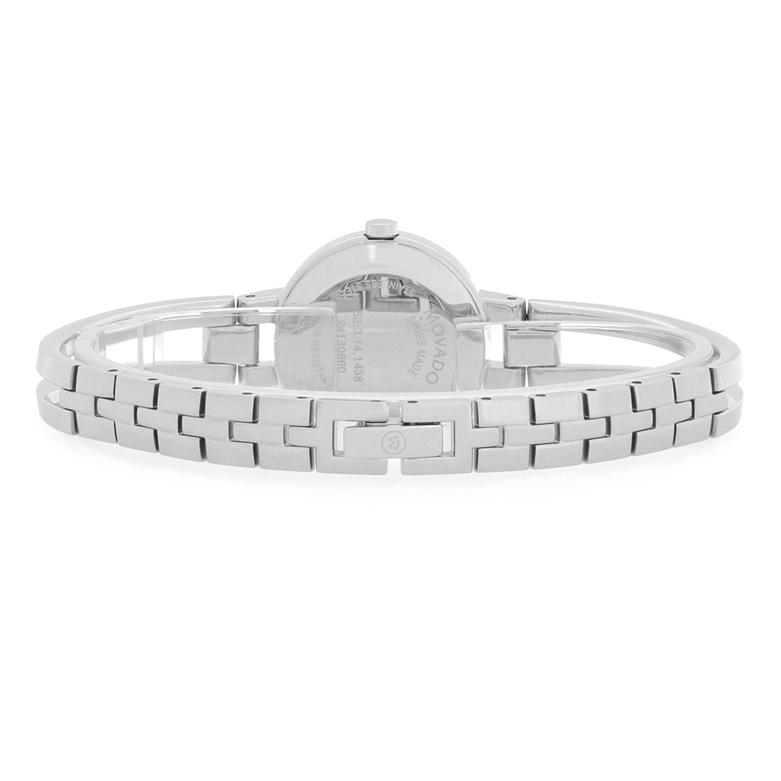 Movado Women\'s Watch 0607154 Amorosa Diamonds Swiss Quartz Steel Bangle 24mm Movado Amorosa Diamond Lugs Women main image 2