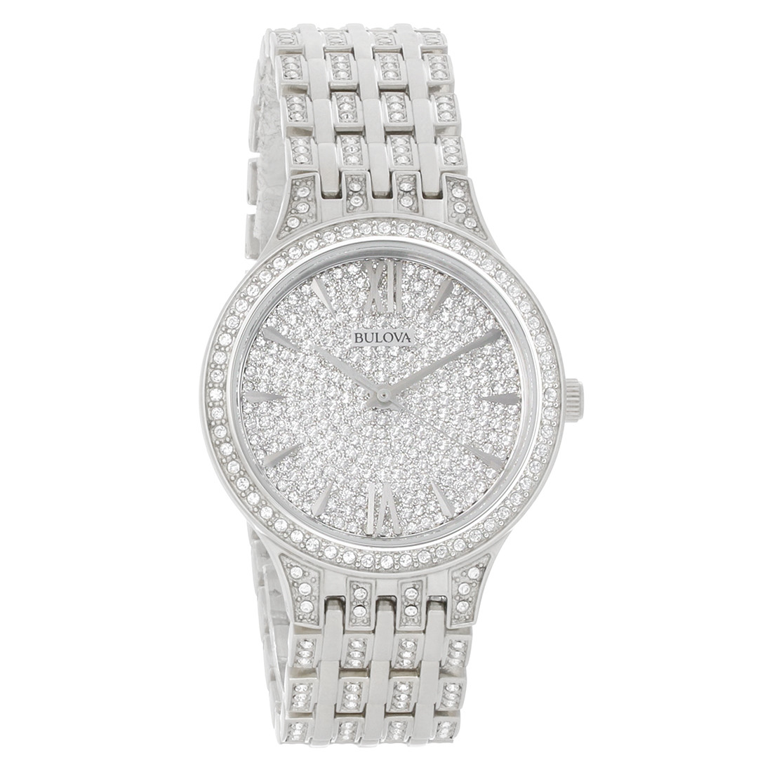 Bulova Phantom Pave Crystal Women's Quartz Watch 96L243 - Inventory ...