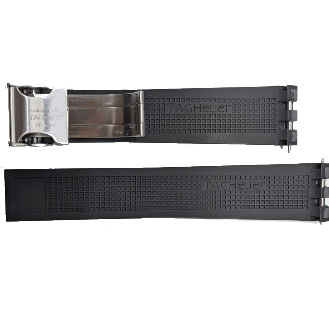 Tag Heuer Aquaracer 21mm Black Rubber Watch Strap FT6041
