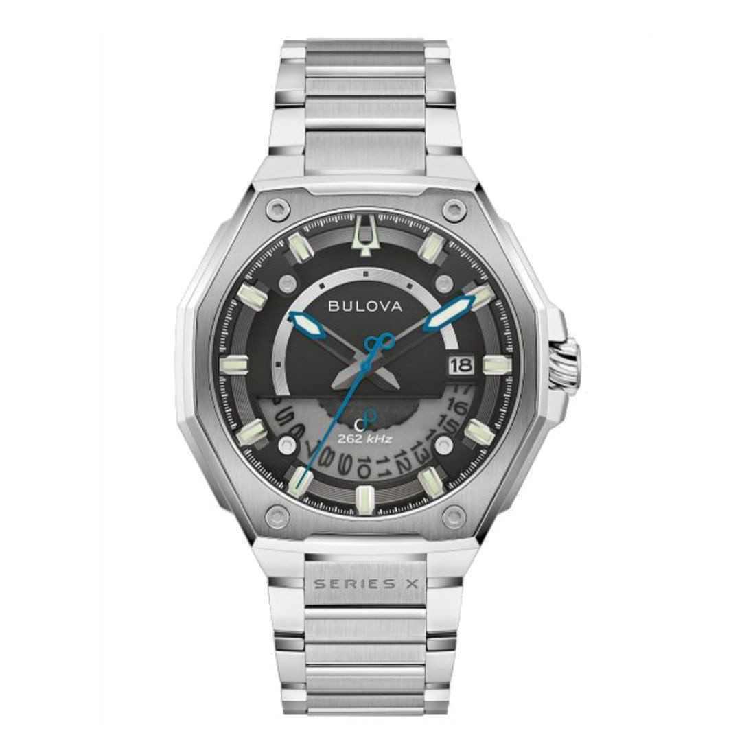 Bulova Men's Series X Precisionist line Stainless Steel Quartz