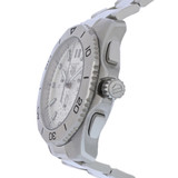 Tag heuer aquaracer pánske strieborné švajčiarske hodinky s quartzovým chronografom cbp1111.ba0627