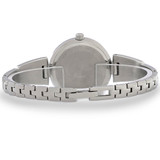 Bulova Quartz Ladies Black MOP Watch Necklace Set 96X152