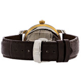 ساعة تيسوت بريدجبورت كوارتز للرجال بسوار جلدي بني T097.410.26.038.00