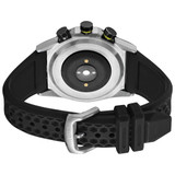 Citizen masculino cz inteligente híbrido preto com pulseira de silicone jx1000-03e