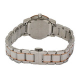 Burberry Women's The City Diamonds Two-Tone Rose Gold-Tone Quartz Watch BU9214