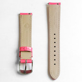 Michele Women's 16mm Pink Leather Watch Band 301721003