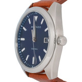 Movado Heritage Blue Dial Men's Stainless Steel Quartz Watch 3650057