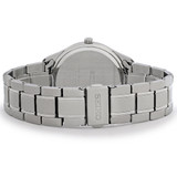 Seiko Essentials Men's Blue Dial Stainless Steel Quartz Watch SUR419