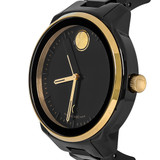 Movado Bold Verso Women's Black Ceramic Black Dial Swiss Quartz Watch 3600936