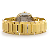 Movado Men's Sapphire Gold Tone PVD Stainless Steel Quartz Watch 0607588