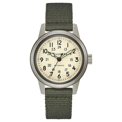 Bulova 98A307 Men's Sutton Automatic Beige Dial Watch