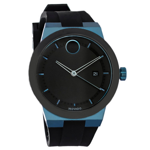 Movado Bold Fusion Series Men's Blue ION-Plated Quartz Watch 3600626