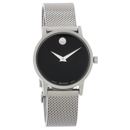 Movado Classic Museum Women's Stainless Steel Swiss Quartz Watch 0607220
