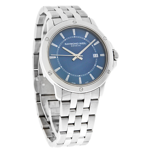Raymond Weil Tango Men's Blue Dial Swiss Quartz Dress Watch 5591-ST-50001