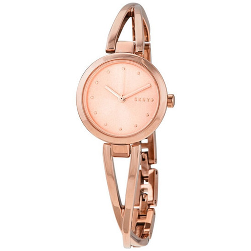 DKNY Crosswalk Women's Quartz Rose Gold-Tone Watch NY2812