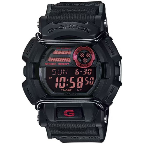 Casio G-Shock GD-400 Men's Quartz Black Resin Watch GD400-1