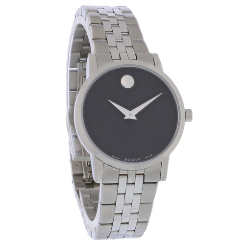 Movado Classic Museum Women's Stainless Steel Swiss Quartz Watch  0607397