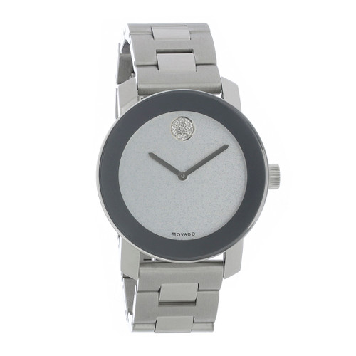 Movado Bold Series Women's Crystal Stainless Steel Swiss Quartz Watch 3600334