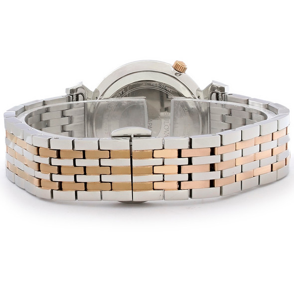 Bulova Regatta Women's MOP Dial 2-Tone Stainless Steel Quartz Watch 98P192