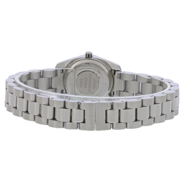 Bulova Crystal Women's Mother-of-Pearl Stainless Steel Quartz Watch 96X165