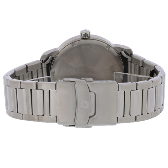Wenger Attitude Men's Blue Dial Stainless Quartz Watch 01.1541.121