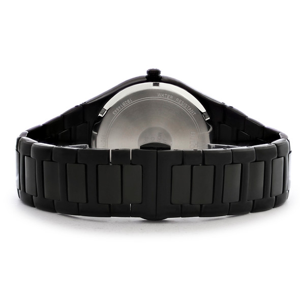 Bulova Diamond Men's Black ION Stainless Multifunction Quartz Watch 98D173