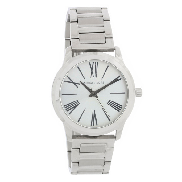 Michael Kors Hartman Women's Stainless Steel Silver Dial Quartz Watch MK3489