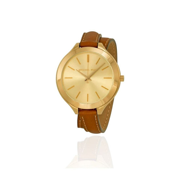 Michael Kors MK2256 Women's Runway Quartz Champagne Dial Watch