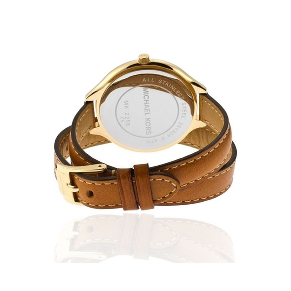 Michael Kors MK2256 Women's Runway Quartz Champagne Dial Watch
