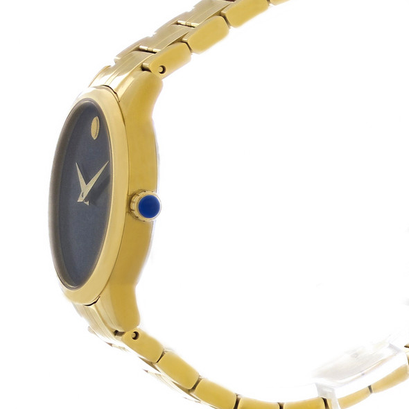 Movado Women's Gold Tone PVD Stainless Steel Swiss Quartz Watch 0607538