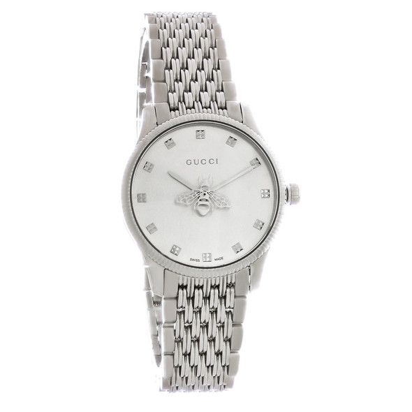Gucci G-Timeless Women's Stainless Steel Swiss Quartz Watch YA1265019