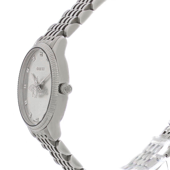 Gucci G-Timeless Women's Stainless Steel Swiss Quartz Watch YA1265019