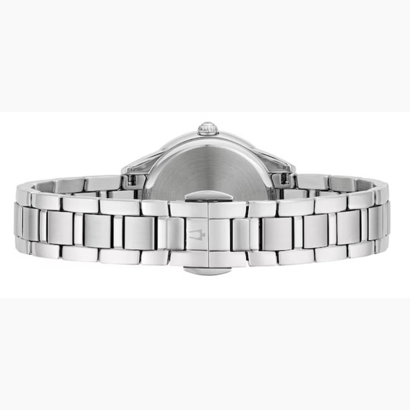 Bulova Sutton Women's Diamond Stainless Steel Quartz Watch 96R253